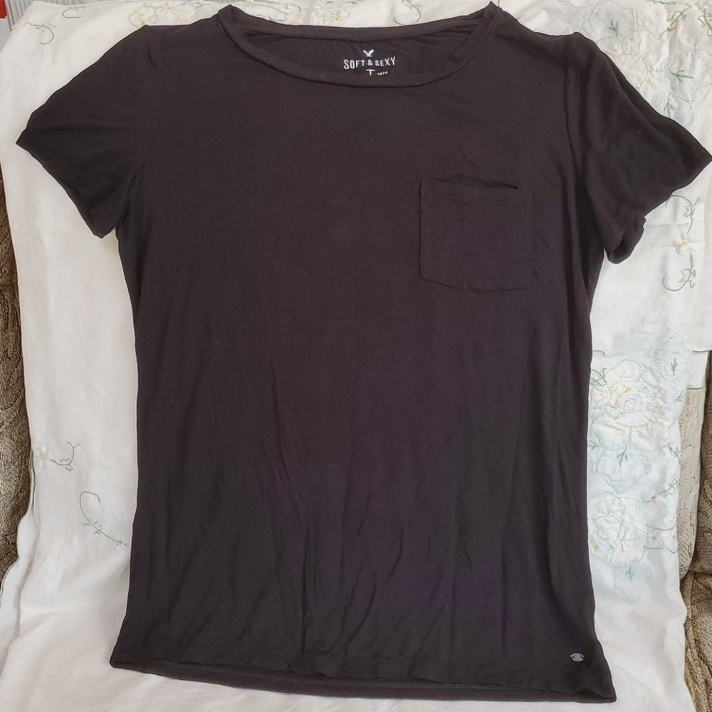 American Eagle Soft & Sexy Pocket T-shirt, S, NWOT